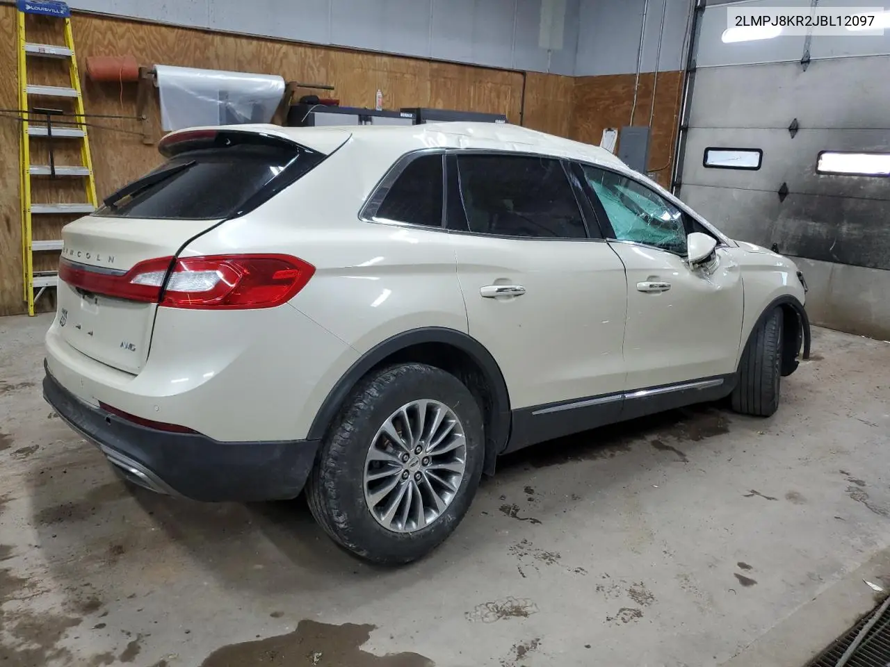2018 Lincoln Mkx Select VIN: 2LMPJ8KR2JBL12097 Lot: 62374325