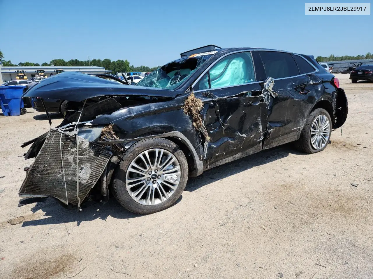2018 Lincoln Mkx Reserve VIN: 2LMPJ8LR2JBL29917 Lot: 62494995