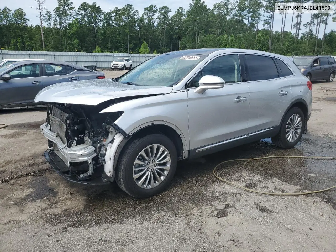 2018 Lincoln Mkx Select VIN: 2LMPJ6KR4JBL41590 Lot: 62740685