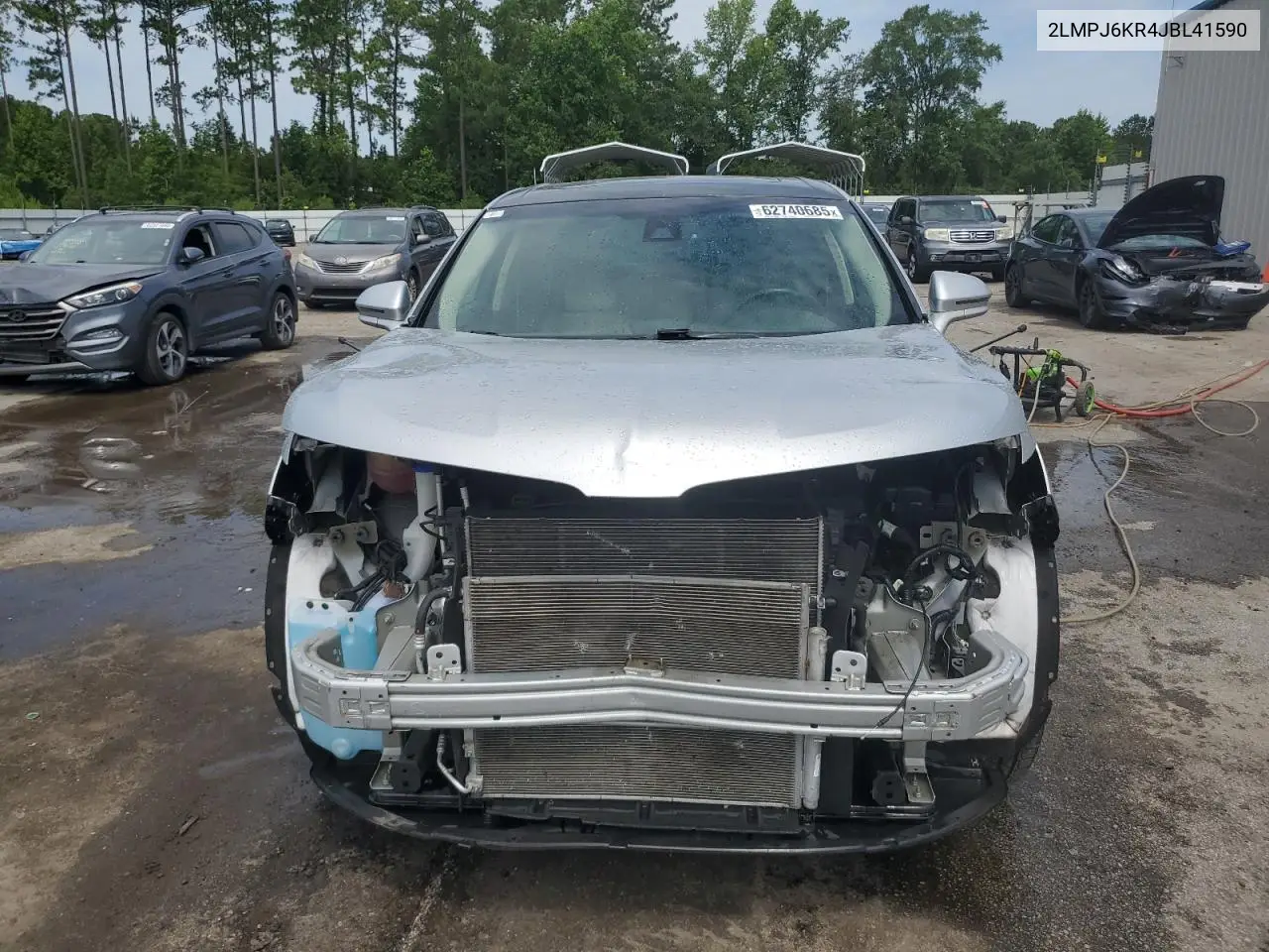 2018 Lincoln Mkx Select VIN: 2LMPJ6KR4JBL41590 Lot: 62740685
