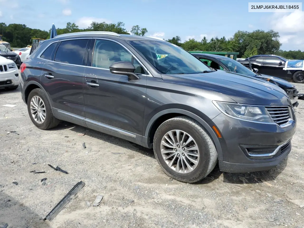2018 Lincoln Mkx Select VIN: 2LMPJ6KR4JBL18455 Lot: 62752765