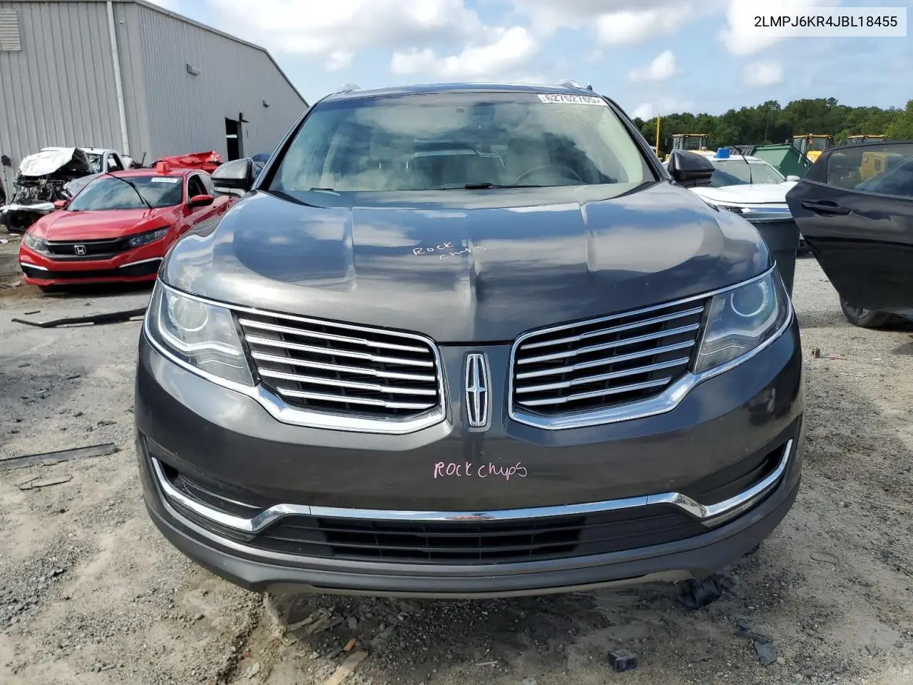 2018 Lincoln Mkx Select VIN: 2LMPJ6KR4JBL18455 Lot: 62752765