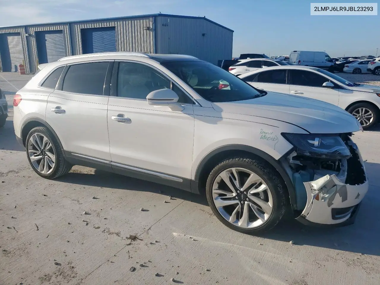 2018 Lincoln Mkx Reserve VIN: 2LMPJ6LR9JBL23293 Lot: 65449735