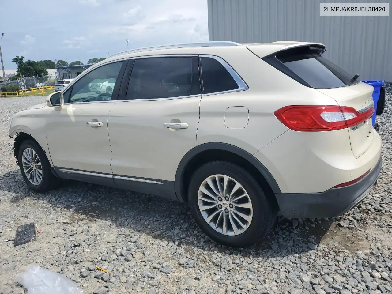 2018 Lincoln Mkx Select VIN: 2LMPJ6KR8JBL38420 Lot: 65794205