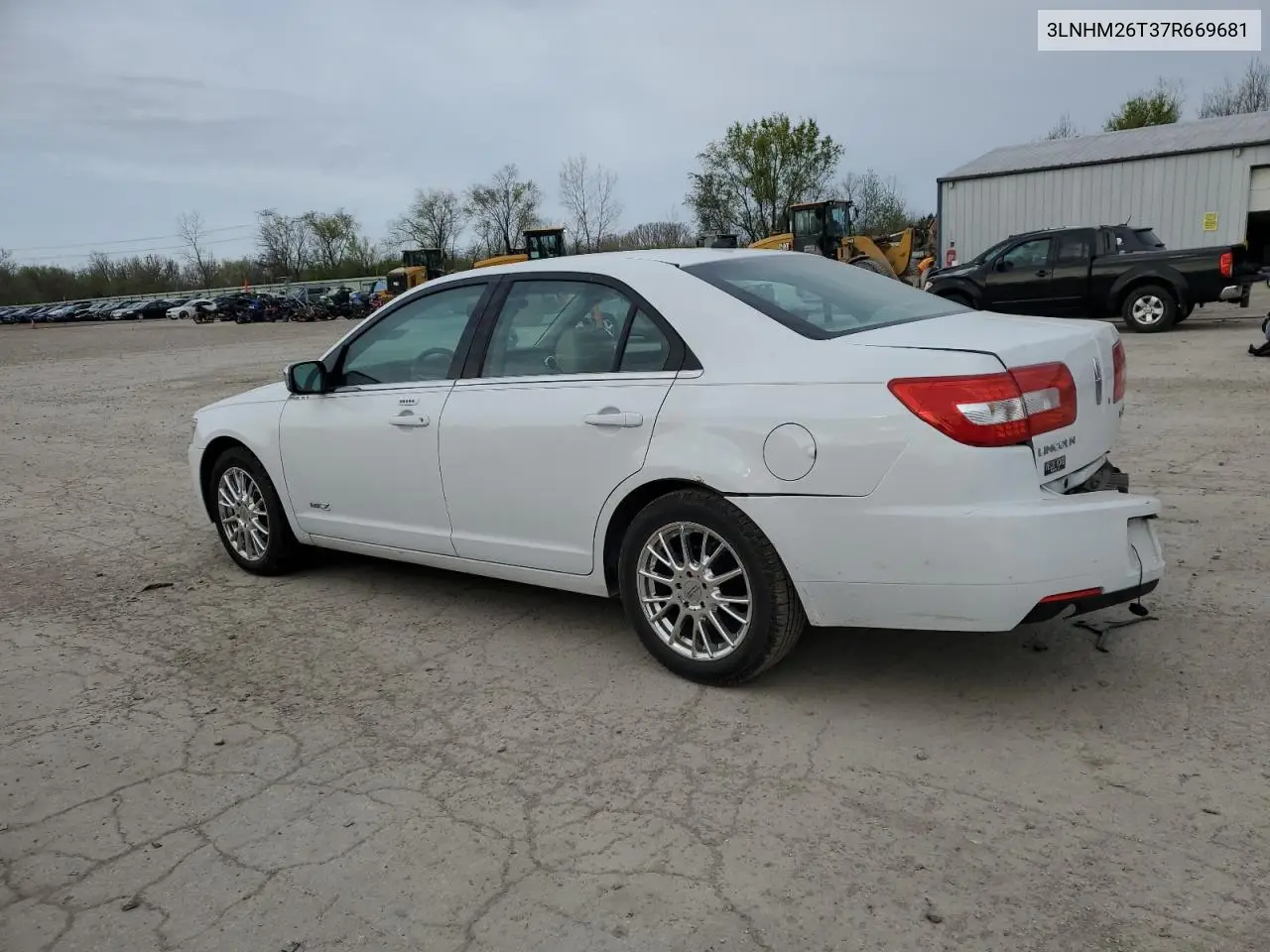 2007 Lincoln Mkz VIN: 3LNHM26T37R669681 Lot: 53042655