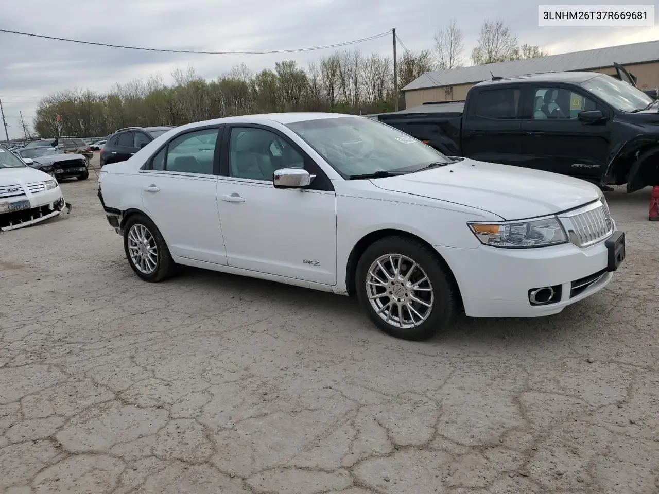 2007 Lincoln Mkz VIN: 3LNHM26T37R669681 Lot: 53042655