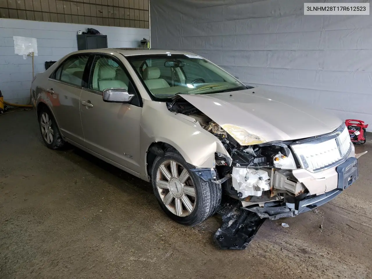 2007 Lincoln Mkz VIN: 3LNHM28T17R612523 Lot: 55880935