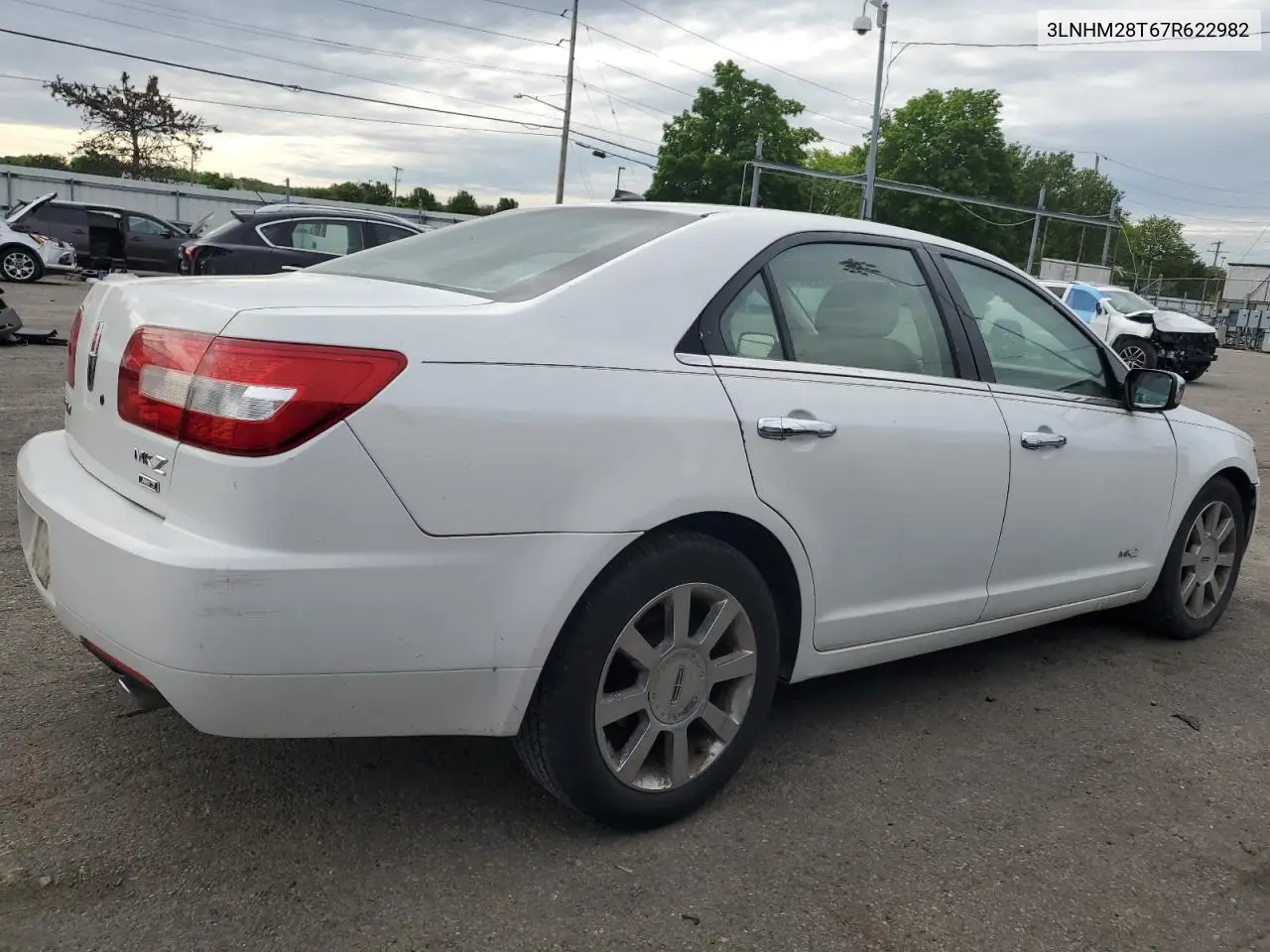 2007 Lincoln Mkz VIN: 3LNHM28T67R622982 Lot: 56433205