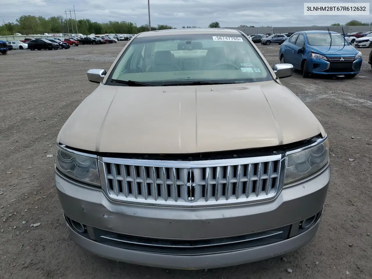 2007 Lincoln Mkz VIN: 3LNHM28T67R612632 Lot: 56747765