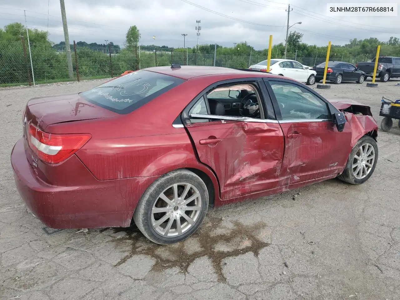 2007 Lincoln Mkz VIN: 3LNHM28T67R668814 Lot: 62990755