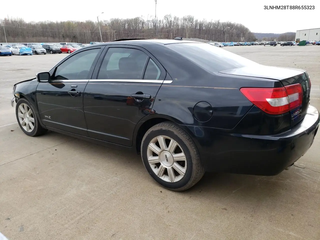 2008 Lincoln Mkz VIN: 3LNHM28T88R655323 Lot: 50830695