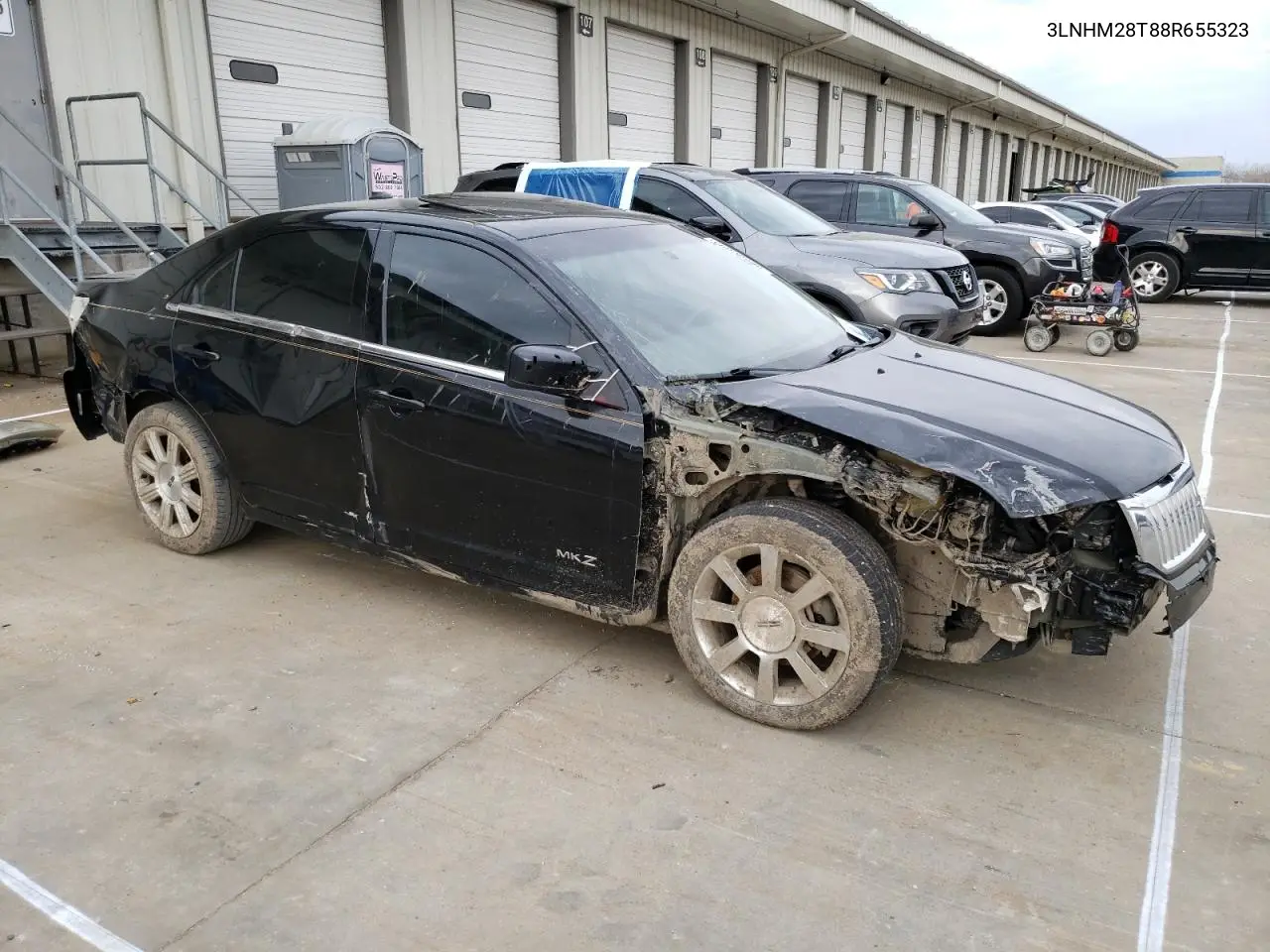 2008 Lincoln Mkz VIN: 3LNHM28T88R655323 Lot: 50830695