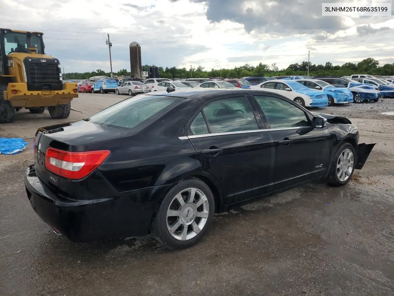2008 Lincoln Mkz VIN: 3LNHM26T68R635199 Lot: 56189525
