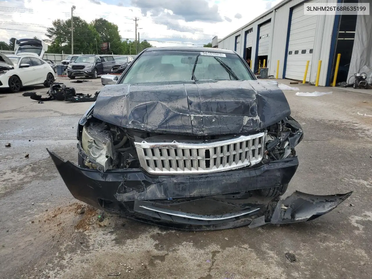 2008 Lincoln Mkz VIN: 3LNHM26T68R635199 Lot: 56189525