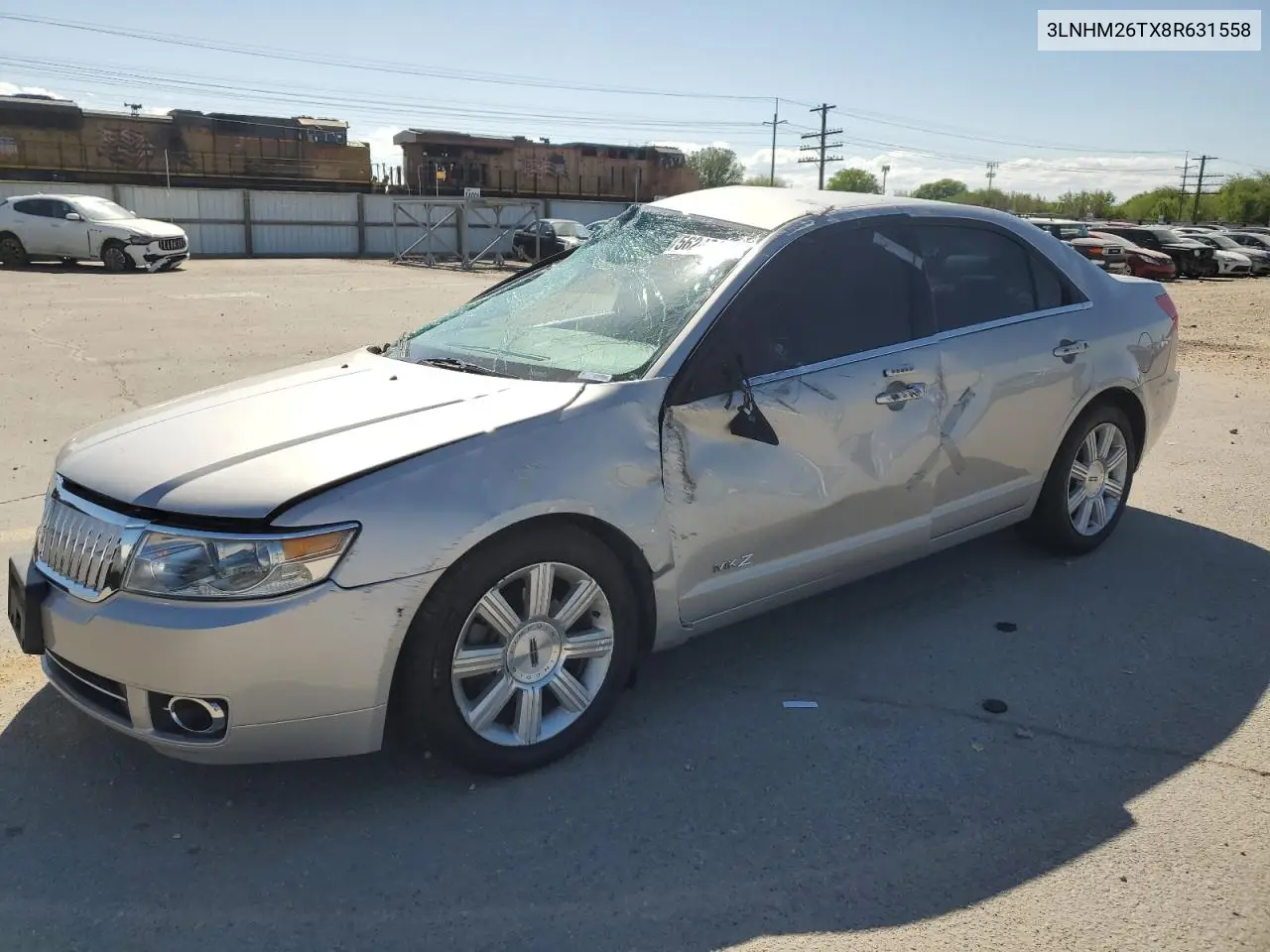 2008 Lincoln Mkz VIN: 3LNHM26TX8R631558 Lot: 56245115