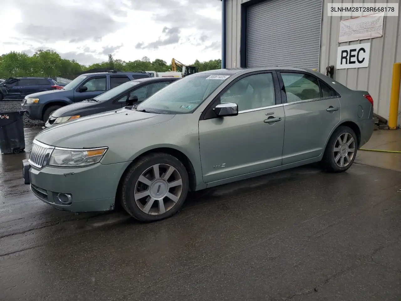 2008 Lincoln Mkz VIN: 3LNHM28T28R668178 Lot: 56861405