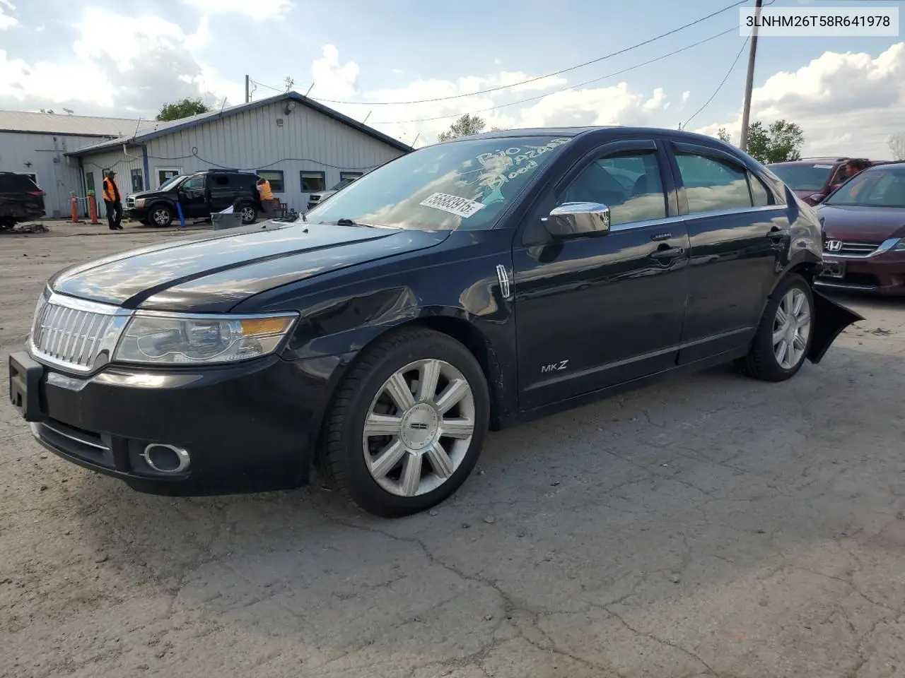 2008 Lincoln Mkz VIN: 3LNHM26T58R641978 Lot: 56883915