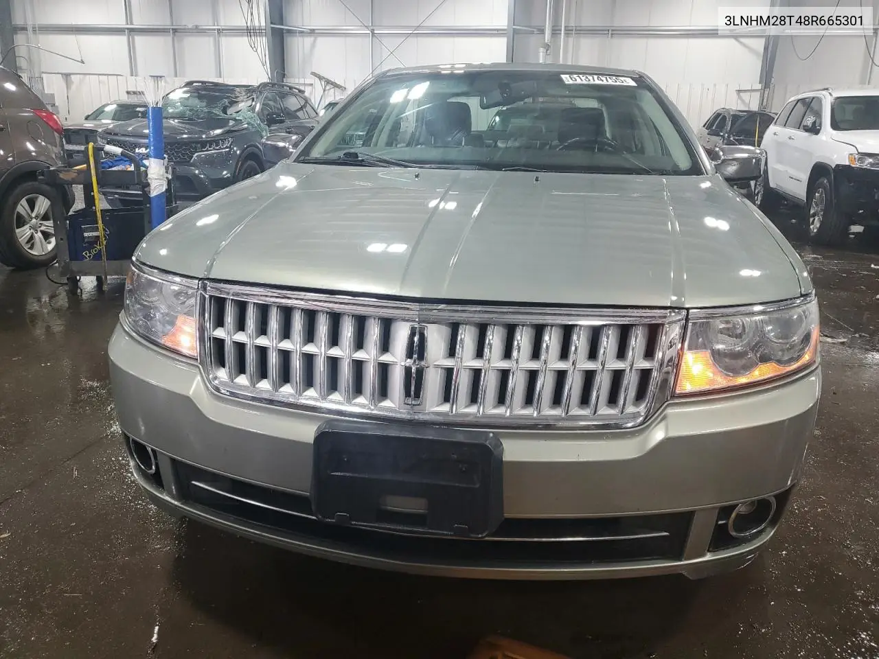 2008 Lincoln Mkz VIN: 3LNHM28T48R665301 Lot: 61374755