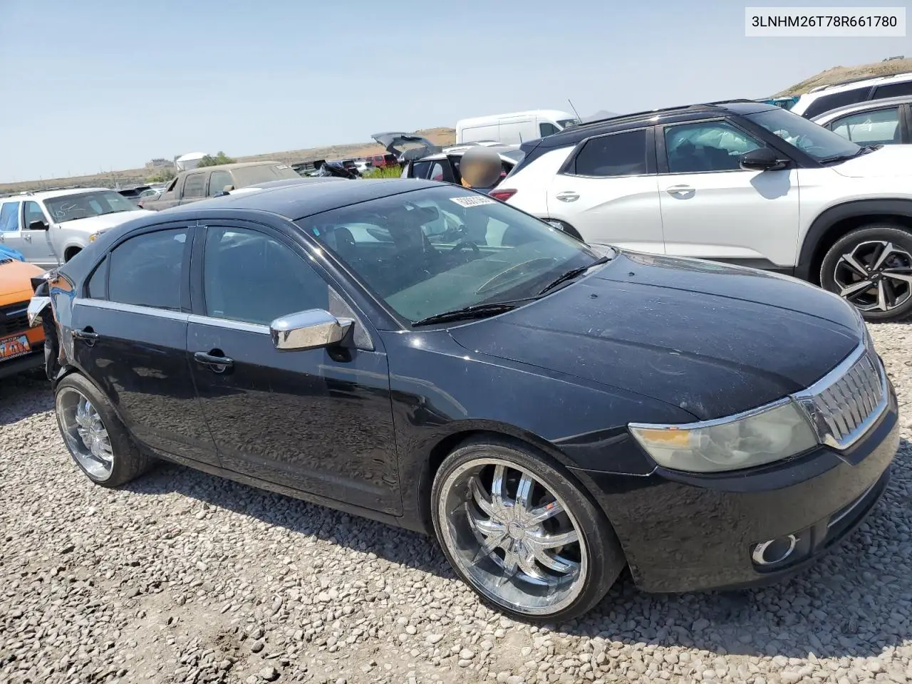2008 Lincoln Mkz VIN: 3LNHM26T78R661780 Lot: 62887365