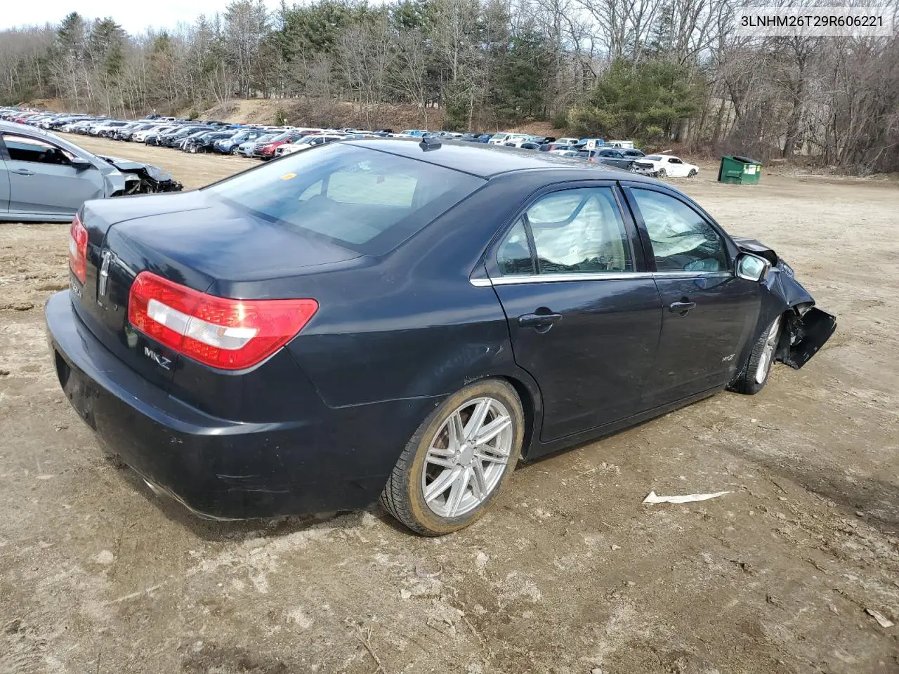 2009 Lincoln Mkz VIN: 3LNHM26T29R606221 Lot: 45677445