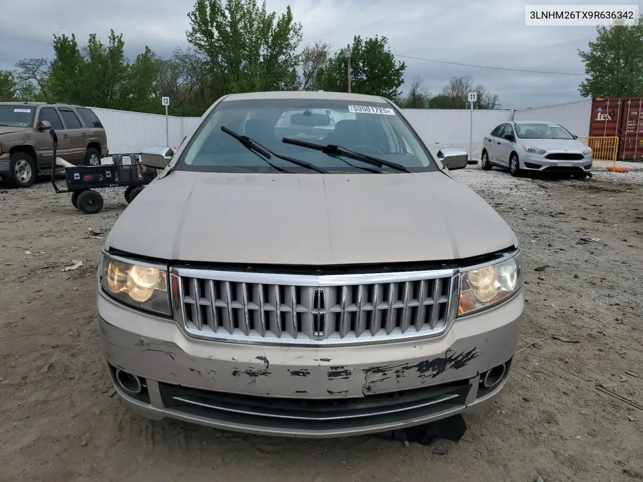 2009 Lincoln Mkz VIN: 3LNHM26TX9R636342 Lot: 53501725