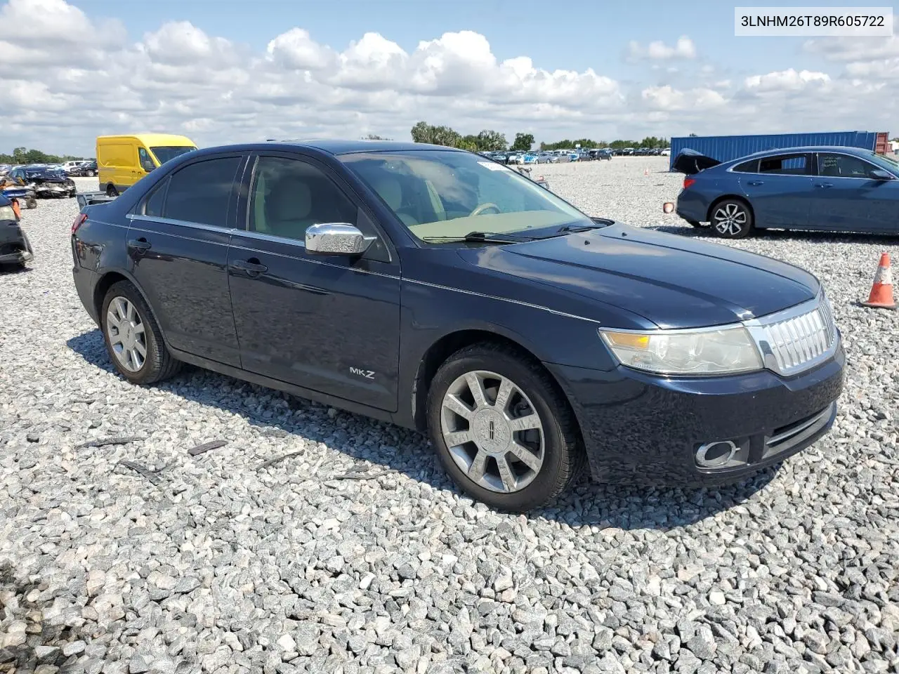 2009 Lincoln Mkz VIN: 3LNHM26T89R605722 Lot: 56133285