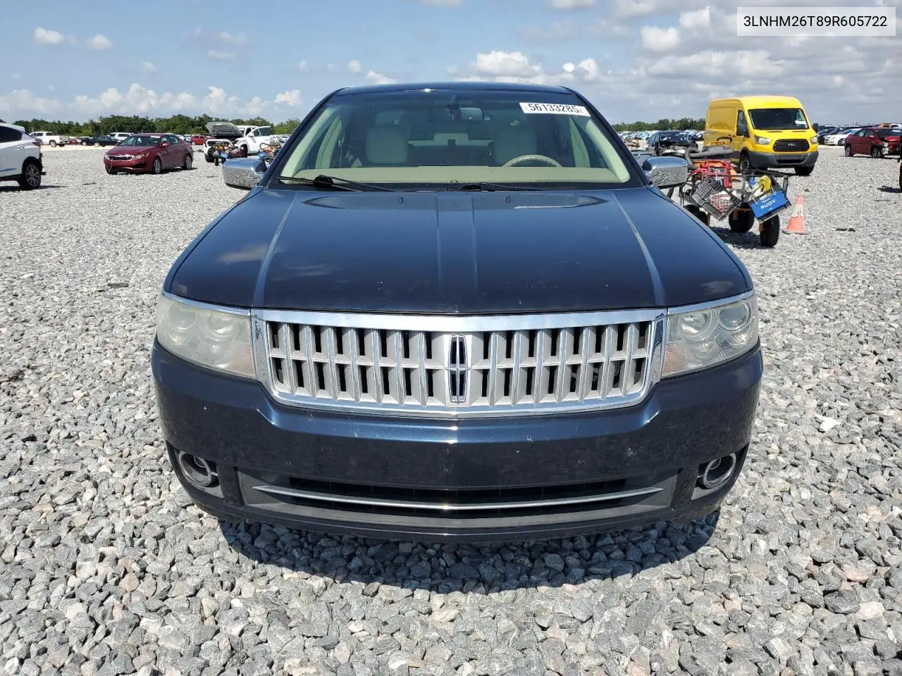 2009 Lincoln Mkz VIN: 3LNHM26T89R605722 Lot: 56133285