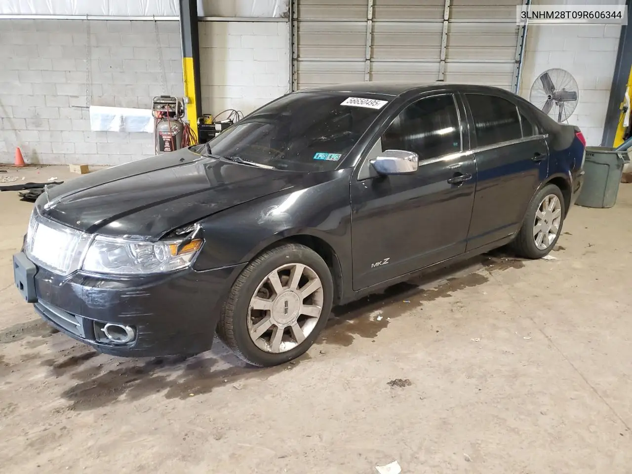 2009 Lincoln Mkz VIN: 3LNHM28T09R606344 Lot: 56650495