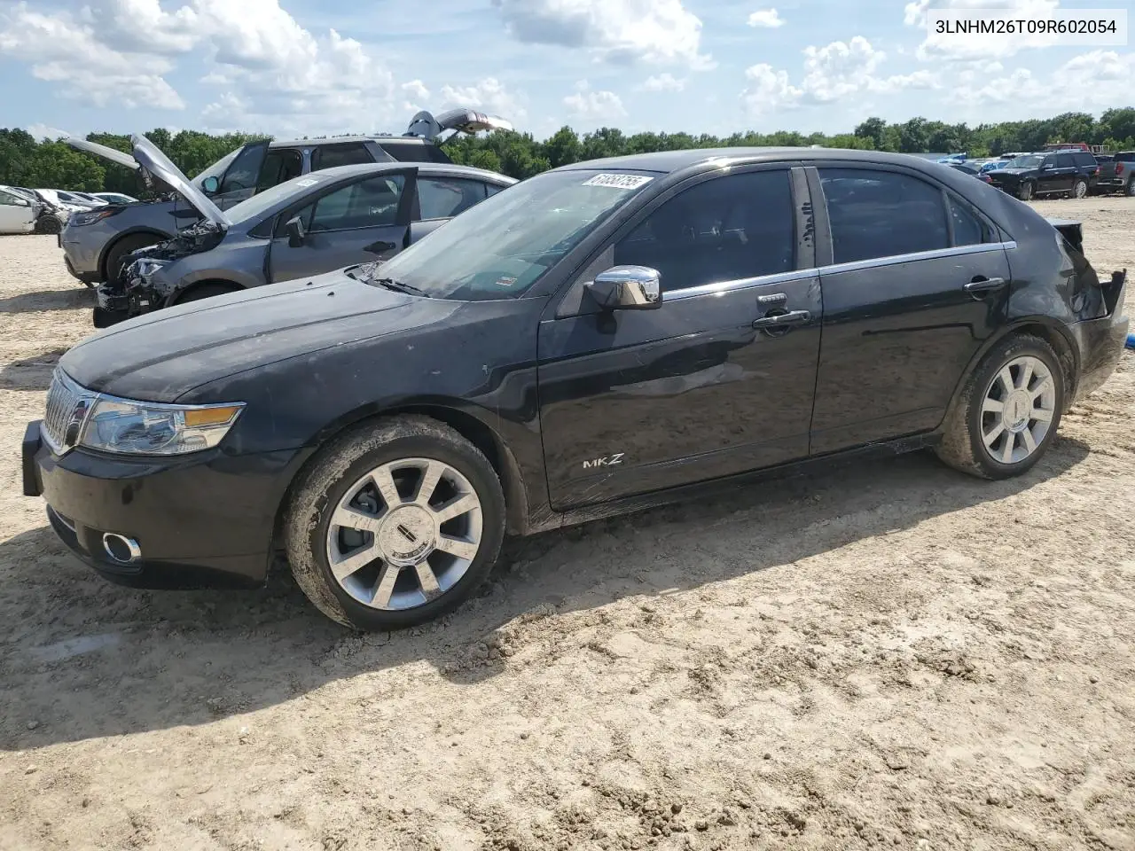 2009 Lincoln Mkz VIN: 3LNHM26T09R602054 Lot: 61858755