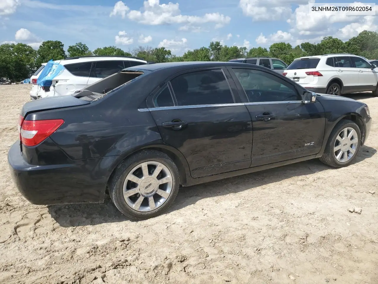 2009 Lincoln Mkz VIN: 3LNHM26T09R602054 Lot: 61858755