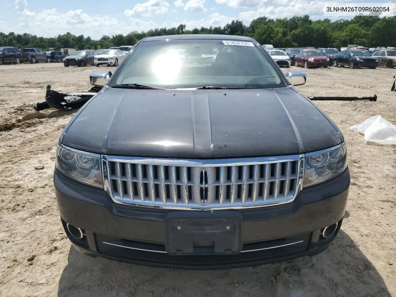 2009 Lincoln Mkz VIN: 3LNHM26T09R602054 Lot: 61858755