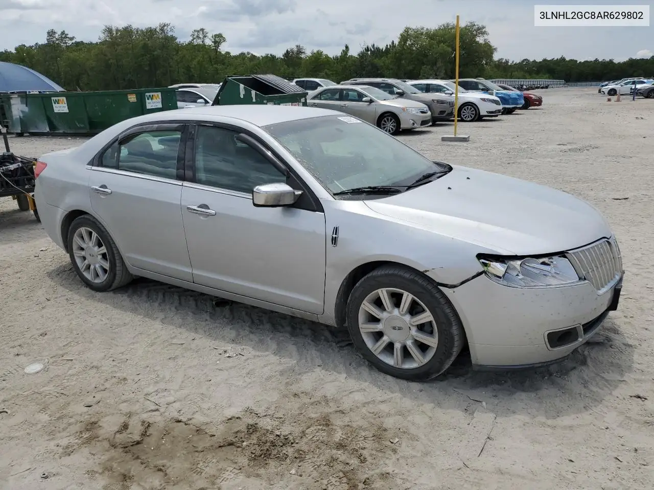 2010 Lincoln Mkz VIN: 3LNHL2GC8AR629802 Lot: 53359165