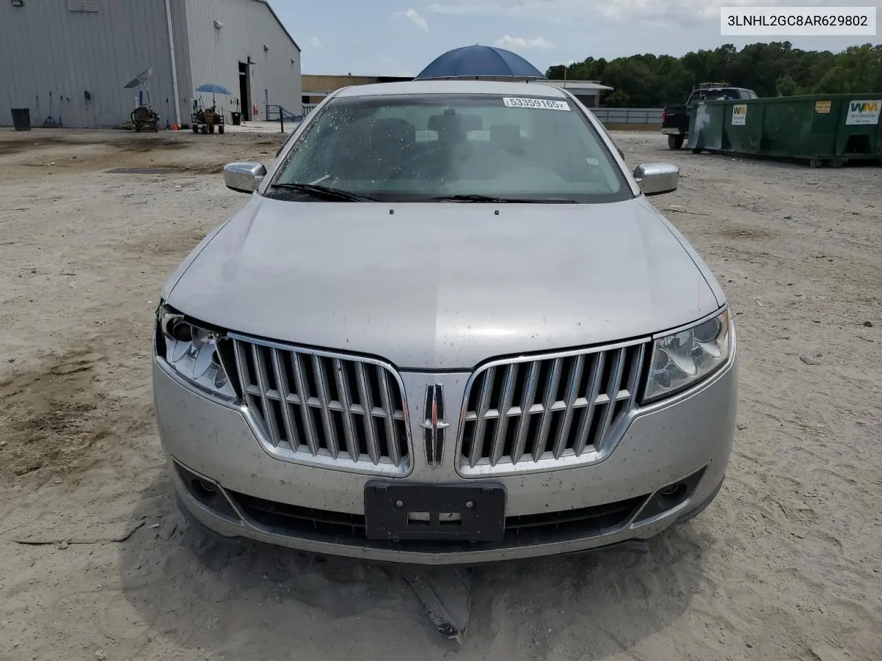 2010 Lincoln Mkz VIN: 3LNHL2GC8AR629802 Lot: 53359165