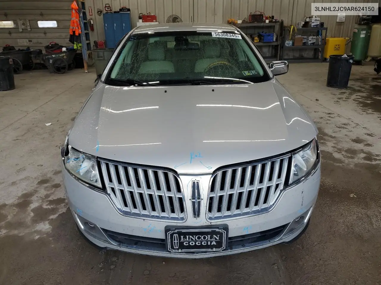 2010 Lincoln Mkz VIN: 3LNHL2JC9AR624150 Lot: 56308345