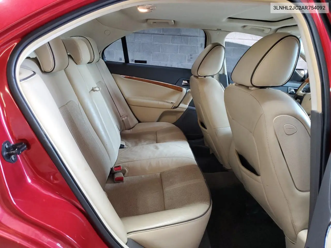2010 Lincoln Mkz VIN: 3LNHL2JC2AR754092 Lot: 56493585