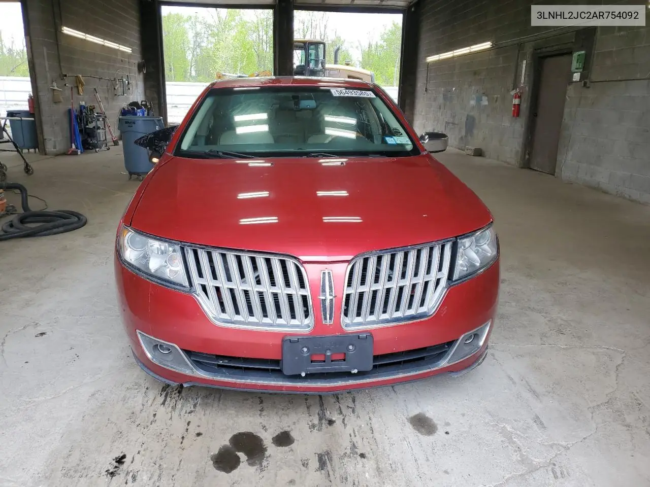 2010 Lincoln Mkz VIN: 3LNHL2JC2AR754092 Lot: 56493585