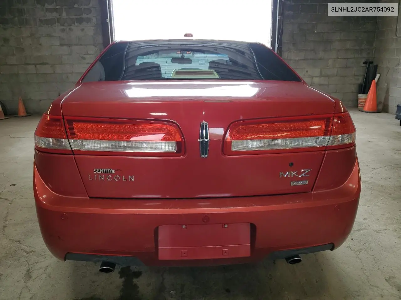 2010 Lincoln Mkz VIN: 3LNHL2JC2AR754092 Lot: 56493585