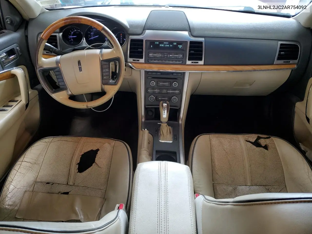2010 Lincoln Mkz VIN: 3LNHL2JC2AR754092 Lot: 56493585