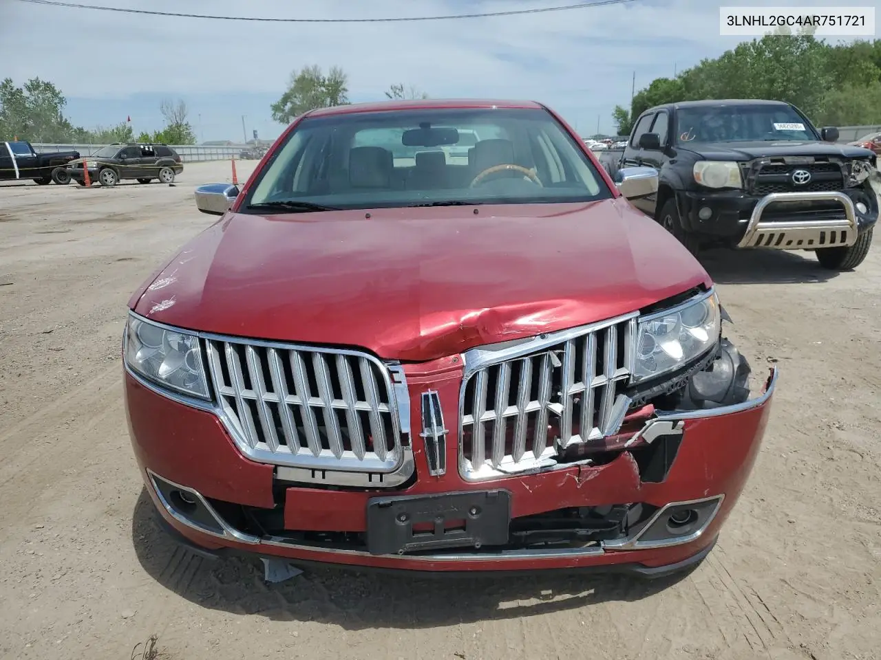 2010 Lincoln Mkz VIN: 3LNHL2GC4AR751721 Lot: 56644685