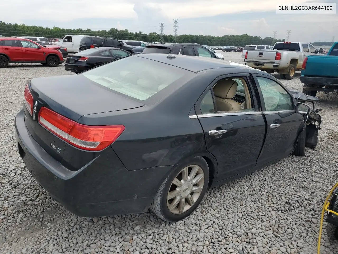 2010 Lincoln Mkz VIN: 3LNHL2GC3AR644109 Lot: 62592595