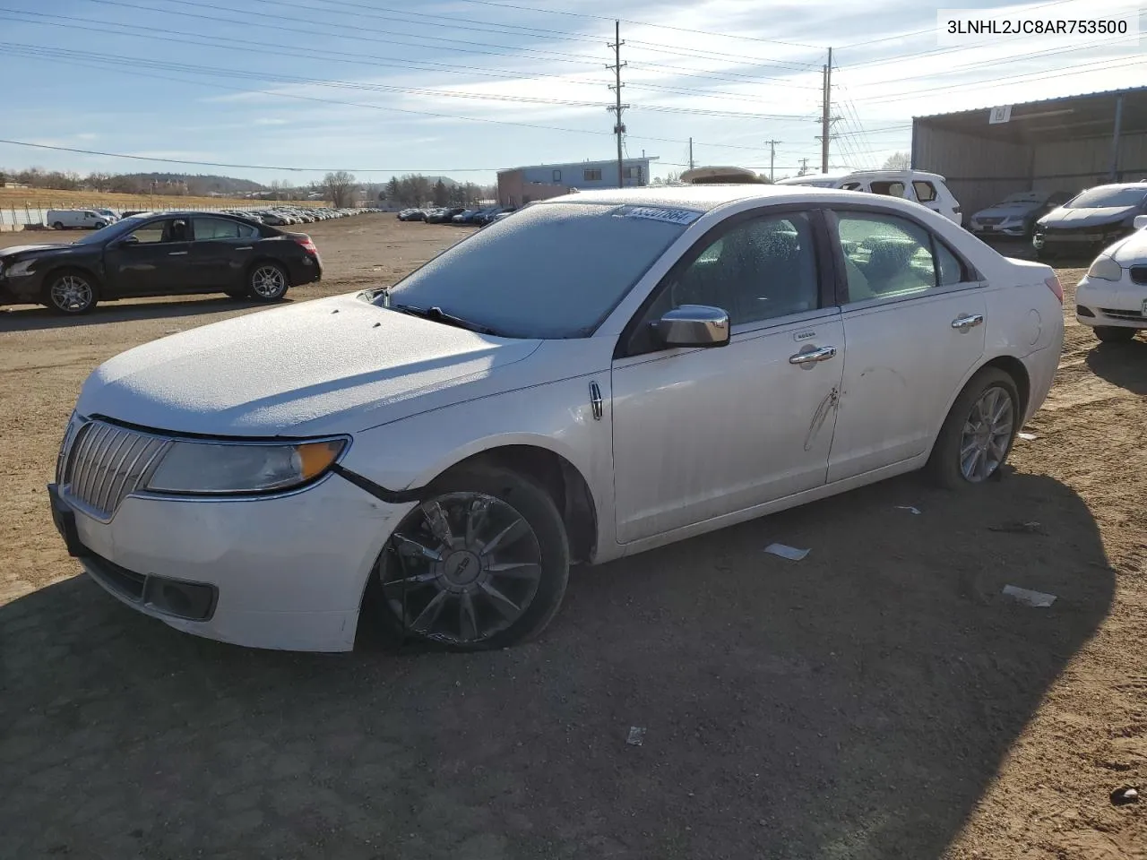 2010 Lincoln Mkz VIN: 3LNHL2JC8AR753500 Lot: 83207864