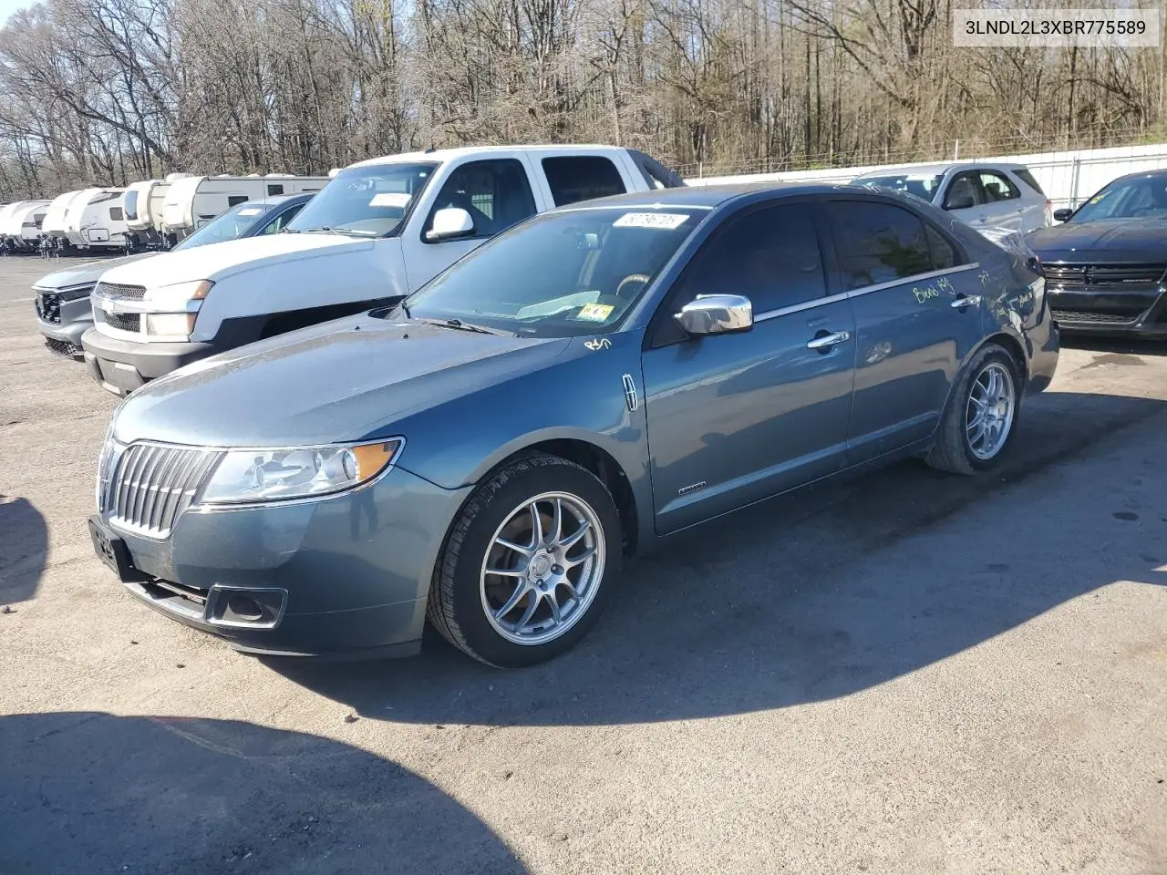 2011 Lincoln Mkz Hybrid VIN: 3LNDL2L3XBR775589 Lot: 50796705
