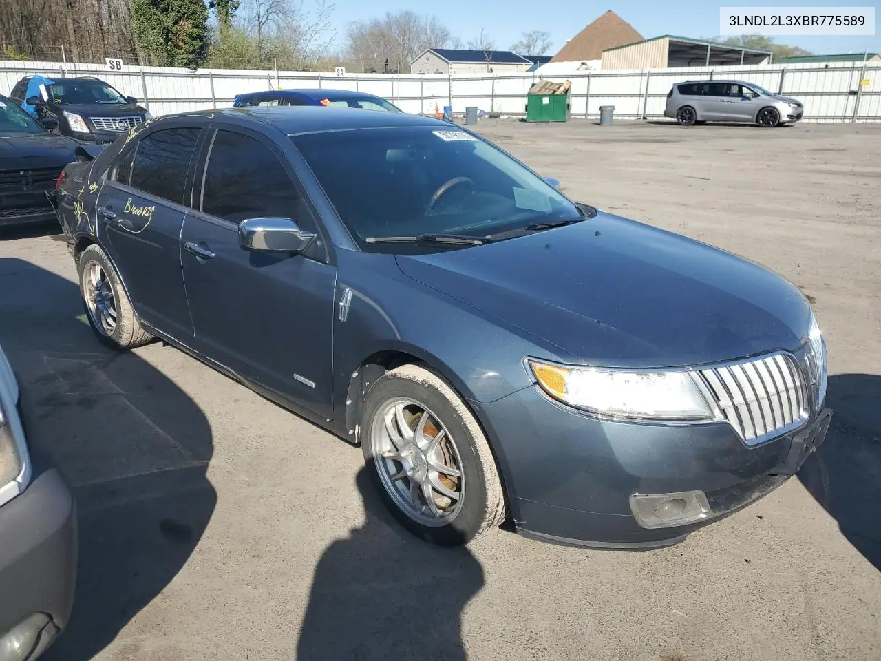 2011 Lincoln Mkz Hybrid VIN: 3LNDL2L3XBR775589 Lot: 50796705