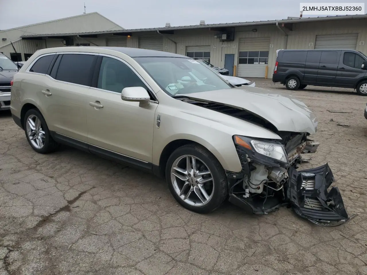 2011 Lincoln Mkt VIN: 2LMHJ5ATXBBJ52360 Lot: 50949275