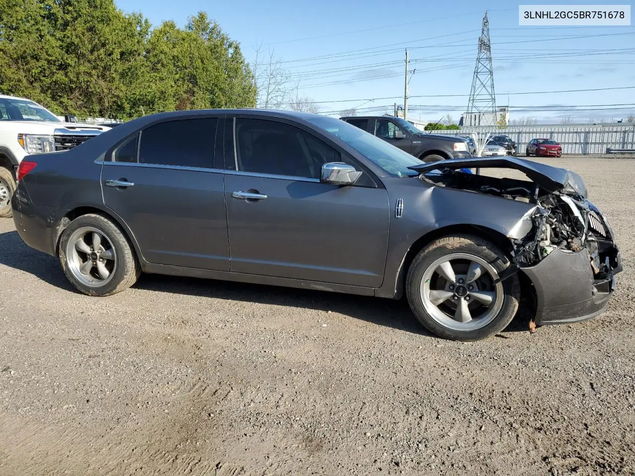 2011 Lincoln Mkz VIN: 3LNHL2GC5BR751678 Lot: 53336815