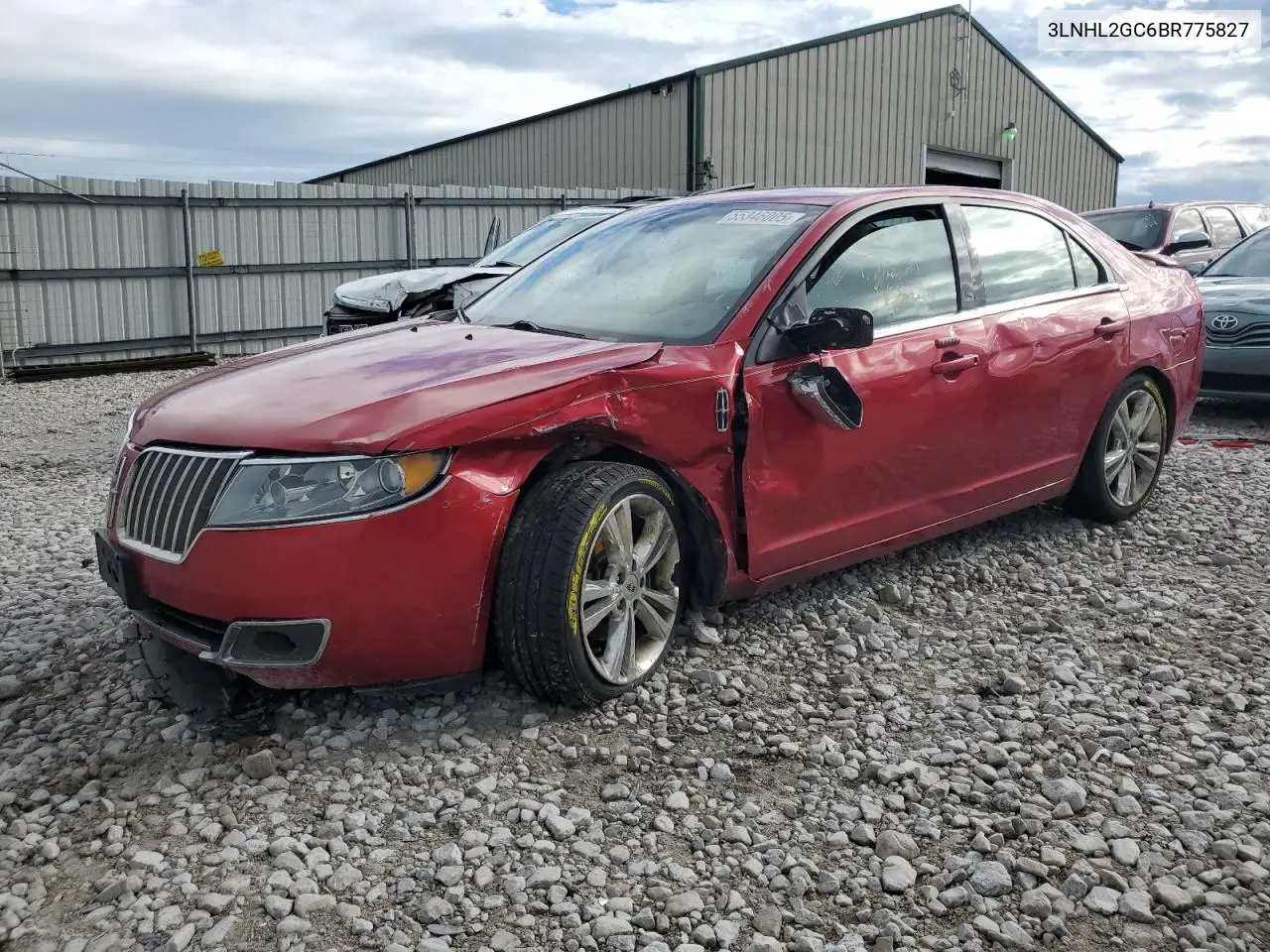 2011 Lincoln Mkz VIN: 3LNHL2GC6BR775827 Lot: 55346005