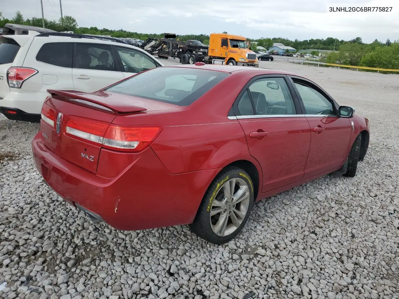 2011 Lincoln Mkz VIN: 3LNHL2GC6BR775827 Lot: 55346005