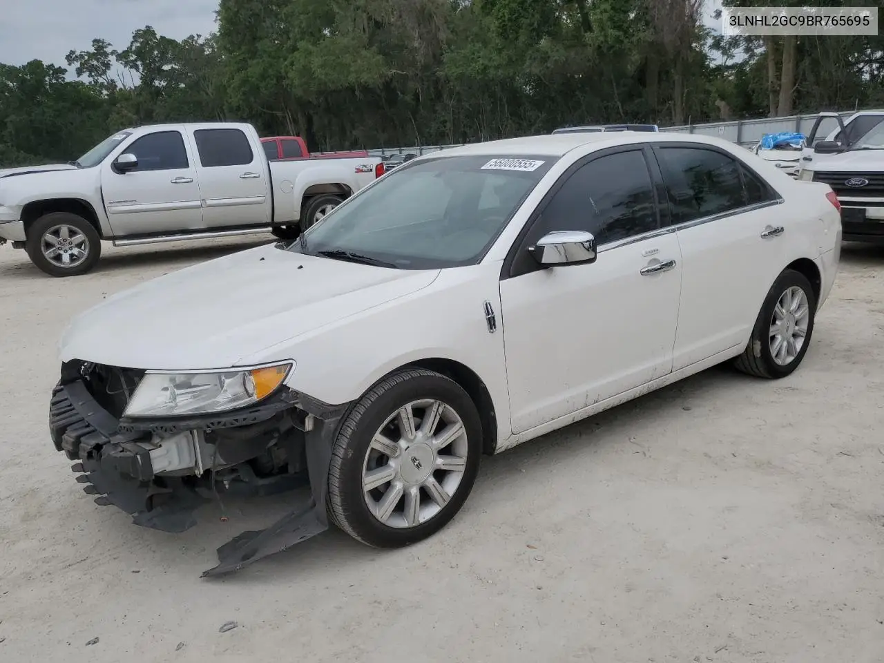 2011 Lincoln Mkz VIN: 3LNHL2GC9BR765695 Lot: 56000555