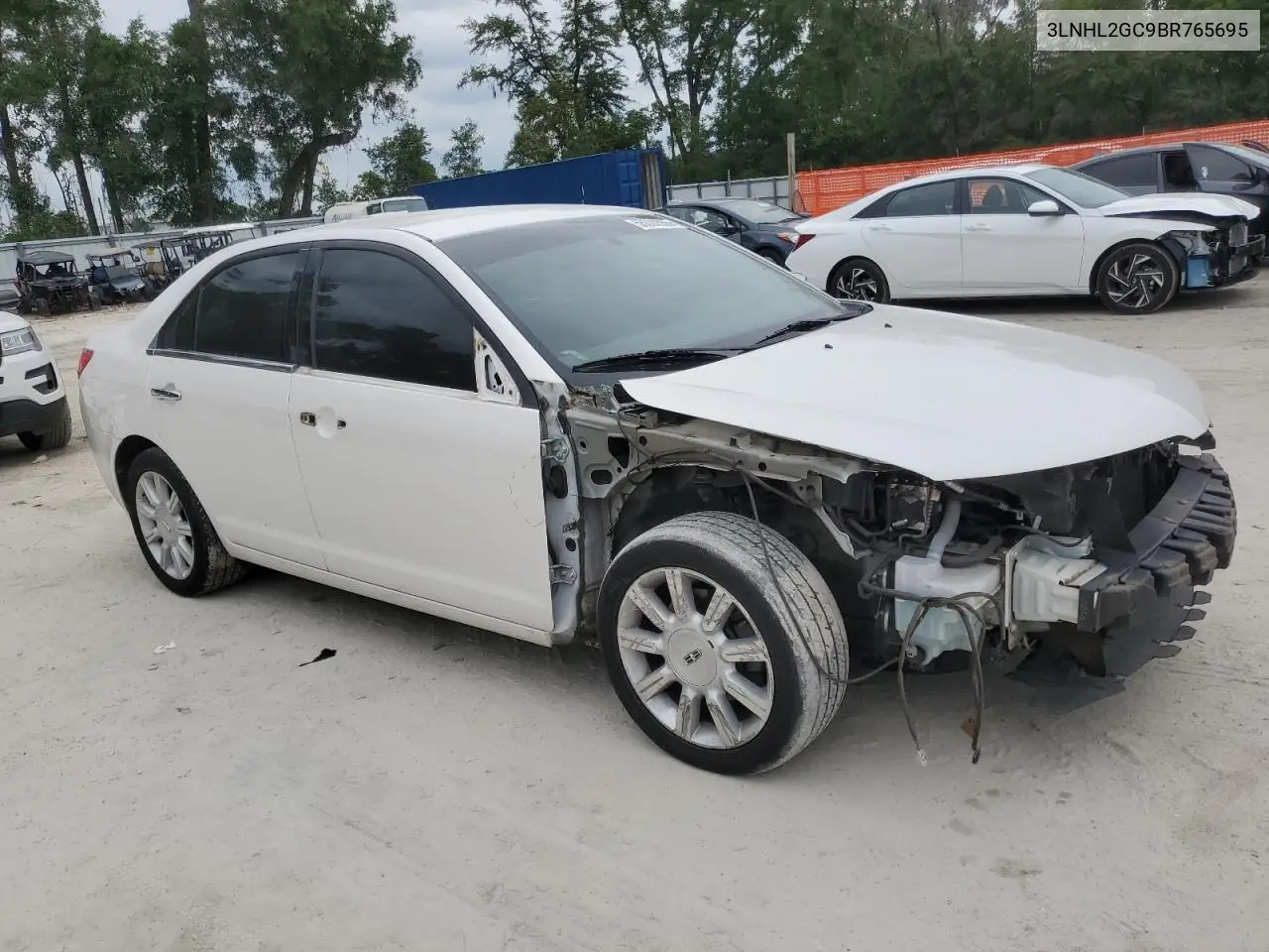 2011 Lincoln Mkz VIN: 3LNHL2GC9BR765695 Lot: 56000555