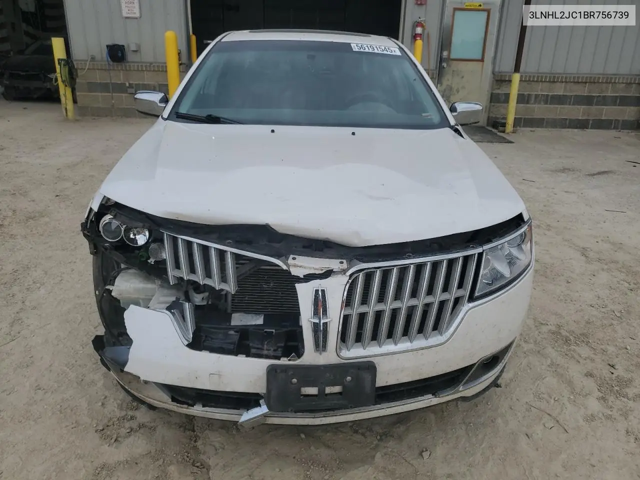2011 Lincoln Mkz VIN: 3LNHL2JC1BR756739 Lot: 56191545